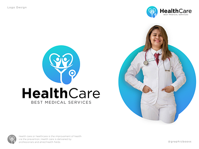 HealthCare Logo Design for Medical Services brand identity branding clinic design doctor health care health logo healthcare hospital logo design logo mark medical medical logo medical website logo medicine minimal modern logo nursing home patient pharma