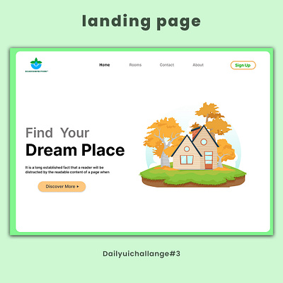 Landing Page Design #dailyuichallenge -3