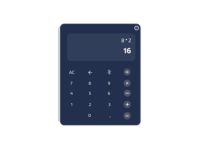 Daily UI #004 - Calculator calculator canva daily ui 004 daily ui 4 graphic design ui