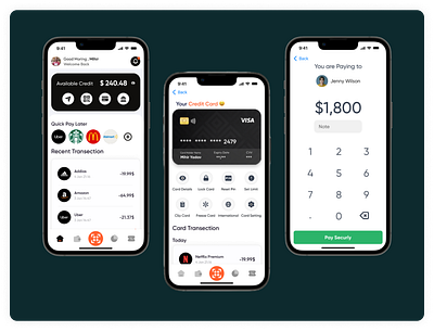 Pay Later App UI app ui credit card app design emi app finance app ui pay later payment app ui