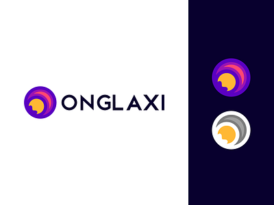 Onglaxi brand branding design graphic design illustration logo logo design minimal modern onglaxi ui