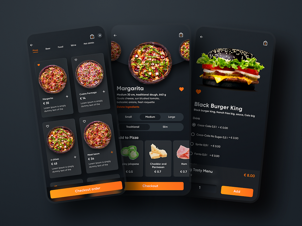 Rest App Menu By Yurii On Dribbble