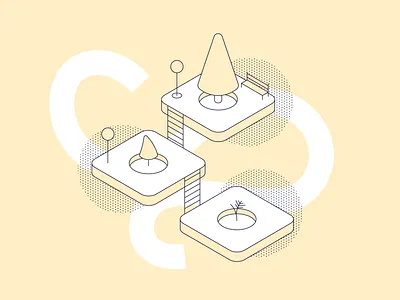 Growing blog color design grow growing illustration illustrator steps tree vector