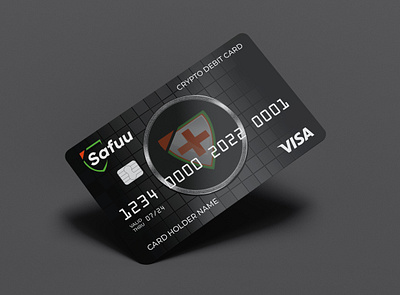 Modern Crypto debit card atm card bank card card credit card crypto crypto card debit card master card visa card