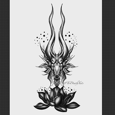 Custom tattoo custom design customtattoo design illustration procreate