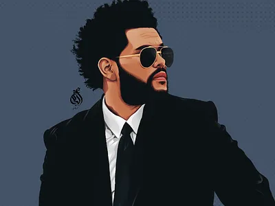The weeknd art design digitalart draw drawing graphic design illustration theweeknd vector