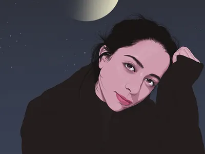 Night art design digitalart draw drawing illustration vector