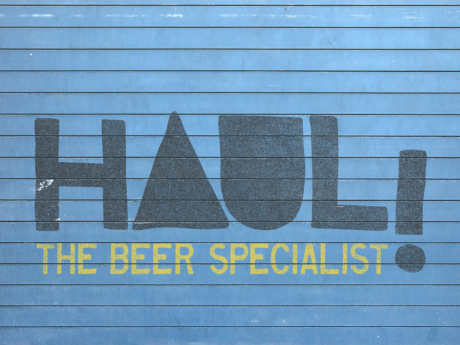 Haul! The Beer Specialist Bottle and Can Shop by The Upright One on