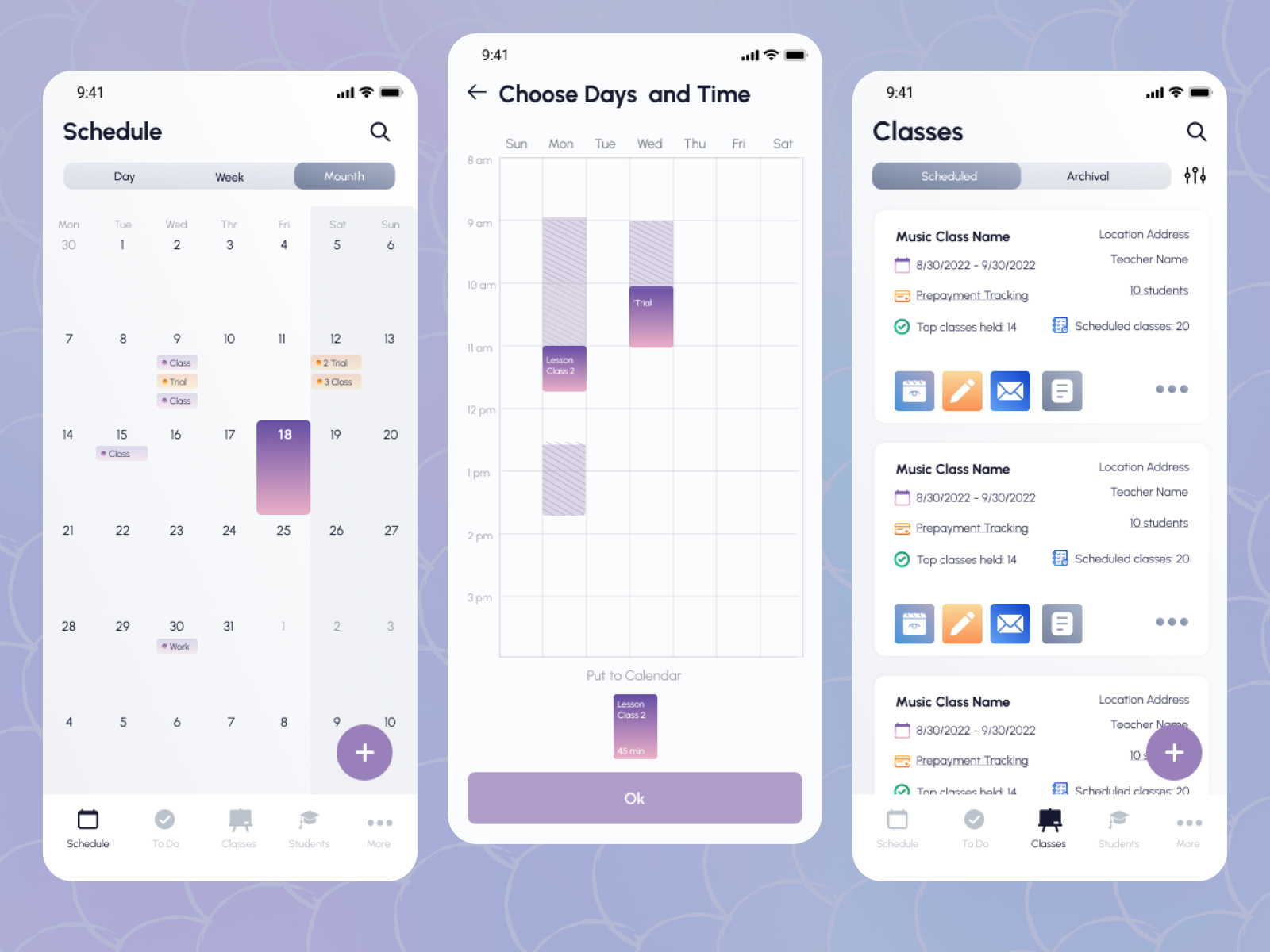 App for Tutors - Lesson Planning by Anna (asol_design) on Dribbble