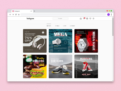 Colorful Instagram Template 2d 3d abstract adobe illustrator animation app app design branding character clean design graphic design illustration logo motion graphics typography ui ux vector
