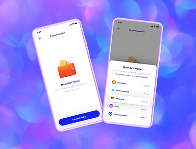 Connect wallet- web3 connect wallet figma ui design web3