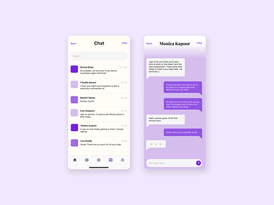 Women in the Workplace Direct Messaging dailyui design directmessaging dm illustration ui women womeninstem