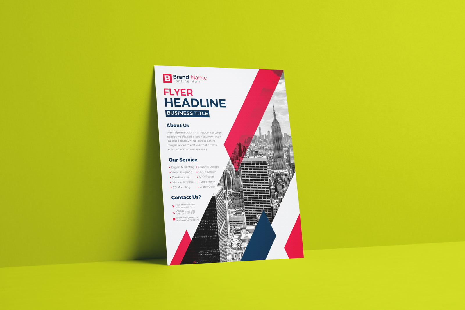 Example of Premium  Flyer Design Solutions.