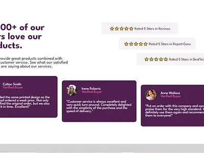 Social Proof #challenge #DailyUI design ui ux