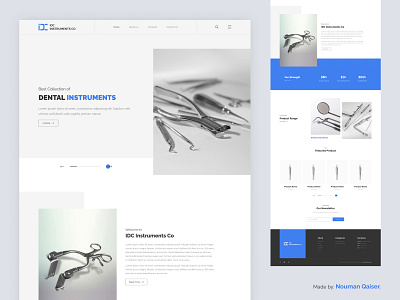 Home Page Design | Web Design | UI app color dental design icon inspiration landing page surgical typography ui ui design ux ux design vector web