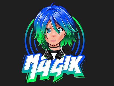 M4GIK branding caricature design character design design graphic design illustration logo logo design mascot design vector