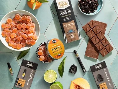 Insa Seasonal Line art direction branding design packaging design