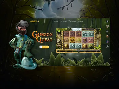 CasinoFlix casino casinodesign interface slots ui videocasino