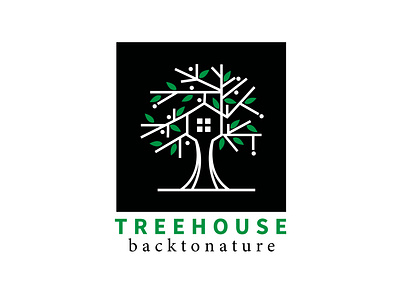Tree house logo 3d art adobe illustrator artwork branding design drawing graphic design graphic designer illustration logo logo design logo designig nature logo tree house logo tree logo