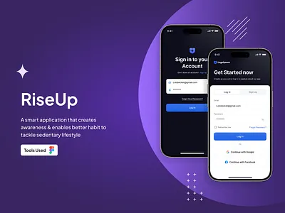 RiseUp Case Study app design app ui app ux book cover branding cover design design graphic design illustration logo uiux ux web design
