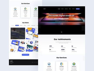 Kraft8 Digital Agency Landing Page agency branding clean design digital agency homepage illustration landingpage landingpage design minimal typogra typography uiux uiux design user interface web web ui webdesign website