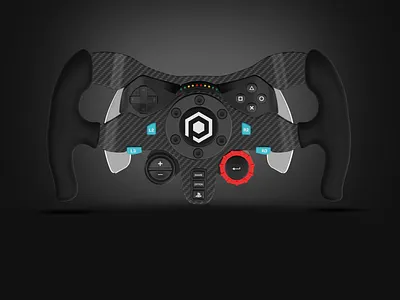 Logitech G29/G923 Formula 1 Wheel Mod 3d design 3d design 3d modeling 3d rendering blender design industrial design keyshot visualization