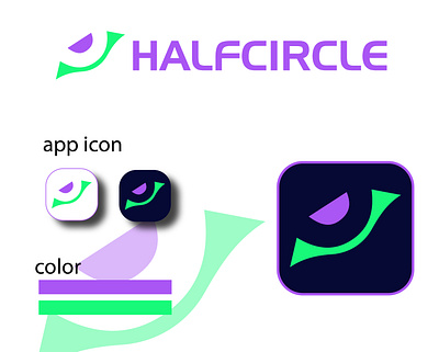 HALFCIRCLE LOGO DESIGN logo
