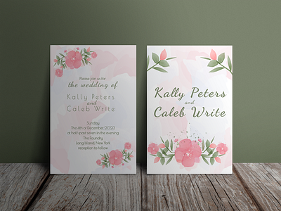 Wedding invitation bride design graphic design husband illustration invitation love vector wedding weddingday
