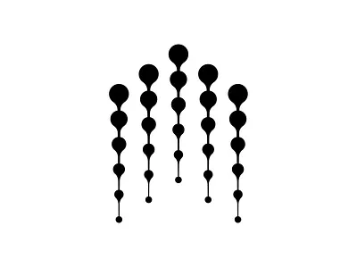 Hexagon made of connected dots branding connected dots connection creative crypto design fintech flat growth hexagon investment logo logo design minimalist professional tech vector web3