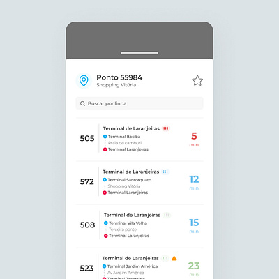 Bus Journey App app bus bus journey journey mobile ui ux