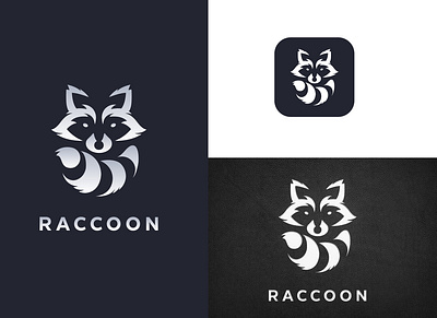 Raccon Logo Design abstract logo design animal logo design art branding cool logo creative logo elegant logo forest logo fox logo graphic design illustration logo luxury logo design minimal logo design modern logo new trending logo raccoon logo design racon logo vector wild life logo