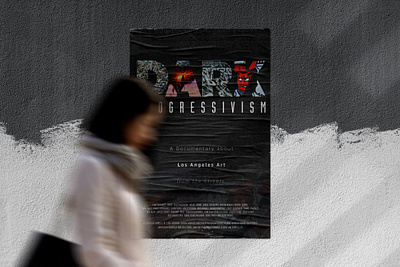 Dark Progressivism Feature Doc Poster design graphic design typography
