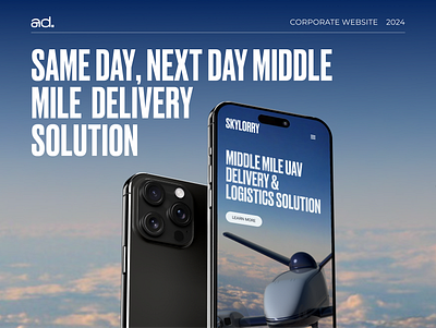 SKYLORRY WEBSITE DESIGN figma graphic design ui ux web design weblow