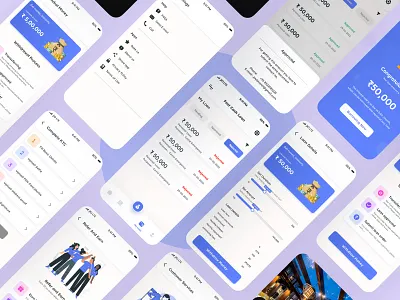 loan app ui creative app creative ui design process design system digital loan ewallet finance free figma freebie instant loan loan loan app loan ui online banking online loan transfer ui ux ux design wallet