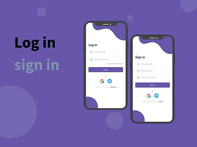 LOG IN SIGN IN design figma log in login screen mobile ui sign in sign in screen ui design uiux design