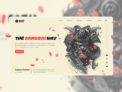 SAMURAI design graphic design japan ui ux