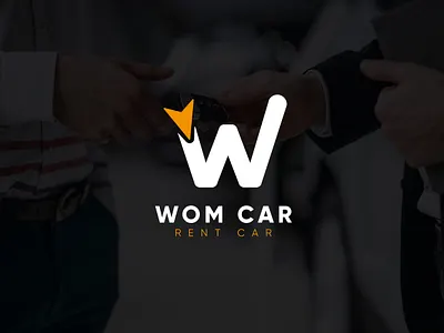 WOM CAR - Logo branding logo