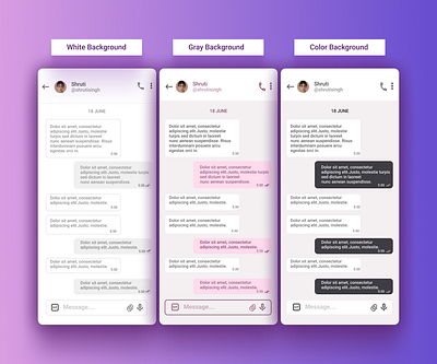 Day 17: Messaging UI- 60 days of Interface Design app design illustration ui ux