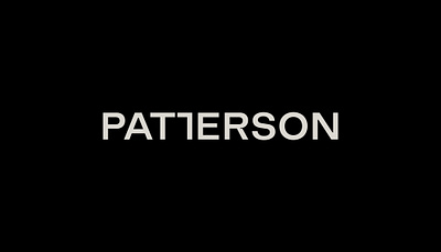 Patterson | clothing brand brand branding business card design graphic design identity logo logotype web webdesidn website