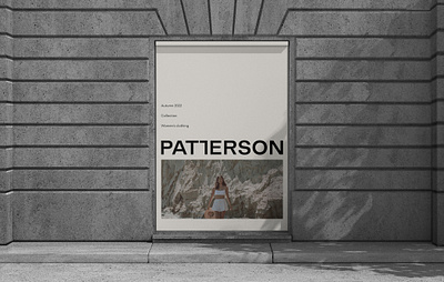 Patterson | clothing brand brand branding business card design graphic design identity logo logotype web webdesign website womens clothing