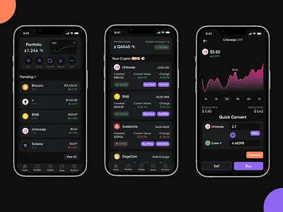 Crypto Swap App UI app design app ui crypto crypto app ui crypto ui finance ui ui design