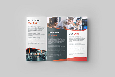 Corporate Trifold Brochure Design Template 3d animation branding graphic design logo motion graphics ui
