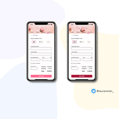 Daily UI 002 - Credit Card Checkout 002 dailyui dailyui002 design ui ux uxui