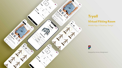 Tryall International Virtual Fitting Room cap clothes clothing design english font english ui design homepage international company international design iran jean online fitting room pants persian shoes ui uidesign ux virtual fitting room women