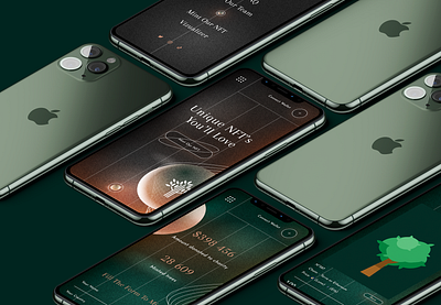 NFT UX/UI Design | Branding branding design flat logo minimal typography ui ux web