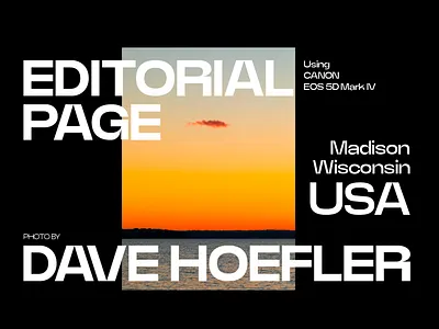 Editorial Page + Photo design font fonts free font grotesk illustration logo type type design typeface typography ui