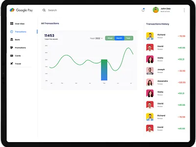 Google pay app design ui ux web