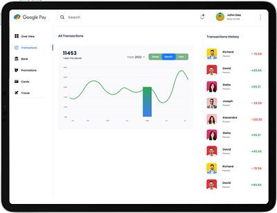 Google pay app design ui ux web
