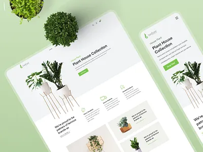 Plant decoration - home page design creative decor decoration design ecommerce plant praveen solanki prowin studio prowinstudio shopify ui ui ux ui design uidesign uiux wordpress