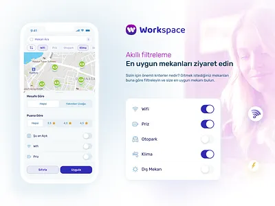 Workspace app clean design design ui ui ux workspace